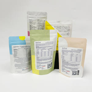 Bolsas de Plástico con Cierre Zip para Empacar Alimentos, Impresión Personalizada, MOQ 500 - Product Image 2