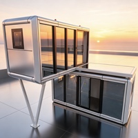 Cabine de bureau Apple de 20 pieds conforme aux normes australiennes, maisonnette modulaire préfabriquée, studio, pièce de jardin avec isolation EPS