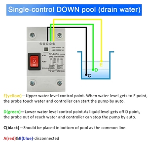 Interruptor Automático de Control de Nivel de Agua BSSY)AC DF-96DK 20A 220V 110V Sensor de Detección de Tanque Bomba - Product Image 5
