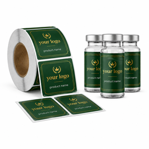 <span class=keywords><strong>Etichette</strong></span> Personalizzate per Fiale di Peptidi da 3ml, Adesivi Olografici Impermeabili in Vinile per Fiale di Vetro da 10ml, 5ml, 3ml per Peptidi - Product Image 1