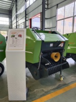 Kompakte Ballen presse Heu Mini Runde Ballen presse Ballen gras Mini Runde Heuballen presse für Traktor
