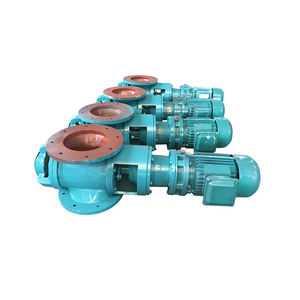 Alimentateur rotatif industriel haute température avec transducteur à ultrasons électrovanne de verrouillage d'air pour décharge - Product Image 2