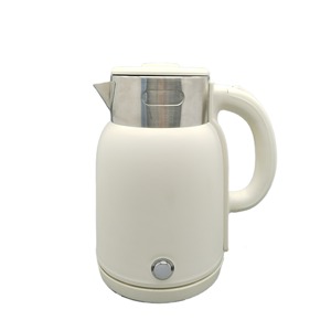 <span class=keywords><strong>Bouilloire</strong></span> électrique de nouvelle conception en acier inoxydable SUS 304, 1,6 litre, couleur <span class=keywords><strong>crème</strong></span> beige, pour appareils hôteliers - Product Image 1