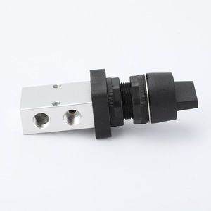 S3HS-06 Airtac Type Manual Knob Pneumatic 2-Position 3-Way Control Valve On/Off Selectable Mechanical Valve - Product Image 1