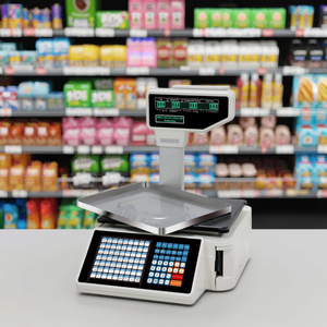 Wifi-Enabled Elektrische Barcode Schaal Voor Kassa Engels Label Afdrukken Spaanse Arabische Taalversies Folie Riem Case - Product Image 6