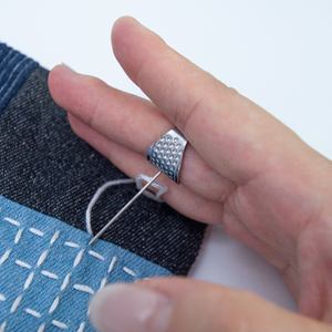 Herramientas de reparación y retales Sashiko para principiantes, herramienta de costura artesanal DIY - Product Image 3