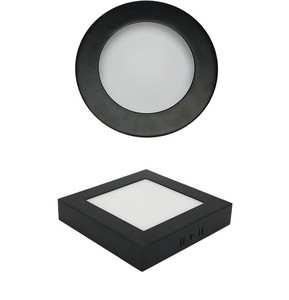 Panneau lumineux Led mince pour plafond Commercial Smd, montage en Surface, carré rond carré 6w 12w 18w 24w 110V /220V - Product Image 1
