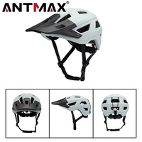 ANTMAX Casque de cyclisme de montagne durable multi-couleurs respirant pour hommes et femmes Casque de vélo de route avec bord