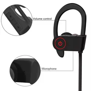 Penjualan Laris Produk Elektronik Earphone Bebas Genggam Headset Bluetooth Nirkabel Earbud Olahraga Headphone Musik dengan Mikrofon