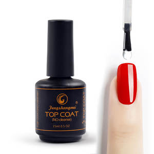 Top Coat Gel UV Ecologico di Alta Qualità con Colori Ricchi e Vivaci, Super Brillante, Certificato MSDS, <span class=keywords><strong>Base</strong></span> Colorata in Fibra di Vetro - Product Image 3