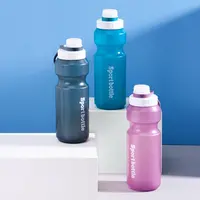 Bottiglia di acqua per adulti di Sport di promozione di plastica libera di Amazon BPA a buon mercato all'ingrosso 12.85OZ con il coperchio del Chug