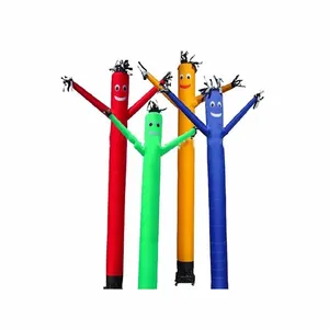 NO.1 Custom advertising dummy air tube man outdoor sports inflatable clown advertising inflatable sky dancer