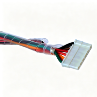 Arnés de Cables Multiconector Personalizado con Código de Color y Tubo Espiral, Carcasa de Plástico Multipin para Electrodomésticos