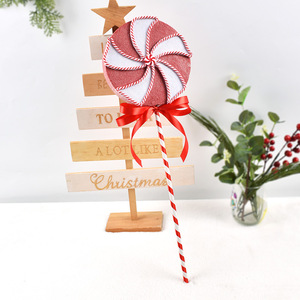 <b>Christmas</b> Foam Icing Effect Lollipop Dress-Up Ornaments Stage Shooting <b>Props</b> for Festival Scene Layout Decorations Factory 50pcs - Product Image 3