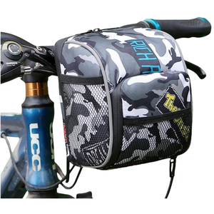 Muestra gratuita: Bolsa de ciclismo multiusos personalizada con cesta de almacenamiento frontal para viajes y ciclismo. - Product Image 3