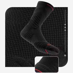 Chaussettes de basket-ball avec logo personnalisé, chaussettes de sport rembourrées, chaussettes de sport de haute qualité pour hommes et femmes, vente en gros - Product Image 4