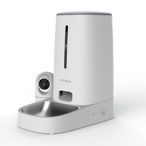 CITICITY Comedero Automático Inteligente para Mascotas con Control Remoto, Interacción por Voz y Video, Sistema Anti-Atascos, Recargable - Product Image 1