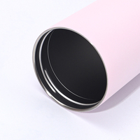 Vaso Térmico para Auto con Certificación BSCI, Precio de Fábrica OEM, Acero Inoxidable 304 Aislado, Impresión Personalizada de Calidad, Vaso con Pajita