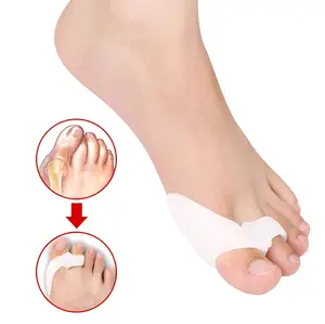 MediFootCare protezione per dita grandi alluce valgo stecca per piedi correttore per unghie Pedicure Bunion Gel separatore per dita in Silicone HA00490A