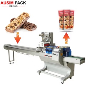 Máquina de embalaje de nueces Embalaje para cacahuetes Máquina automática de embalaje de galletas de crema de alta velocidad Embalaje de barra de cereales - Product Image 1