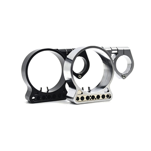 Soporte de montaje para medidor de velocidad CNC para motocicleta Harley Sportster XL, color negro cromado. - Product Image 1