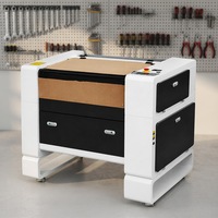 Machine de gravure laser CO2 4060 90W, découpeuse et graveuse laser pour le bois, l'acrylique, le cuir, la tissu
