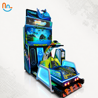 Joy2fun Simulateur d'arcade sportif intérieur, machine de jeu d'arcade pour enfants à monnayeur, thème Bateau rapide, pour divertissement