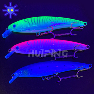 Vernice UV <span class=keywords><strong>esca</strong></span> artificiale 41g 140mm Big Minnow Deep Diving Trolling Lure esche da Pesca in acqua di mare Pesca <span class=keywords><strong>per</strong></span> spigola tonno Lure - Product Image 2