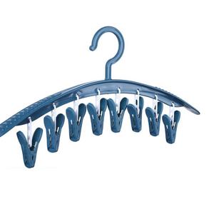 8 Clips en plastique Organisateur de vêtements multifonction Durable Balcon Chaussettes Tissu Séchoir Cintre - Product Image 4