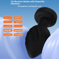 Plug anal en silicone fileté vibrant avec télécommande sans fil, petit modèle pour hommes et femmes