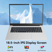 Portátil Empresarial GetMi de 18.5 Pulgadas, Pantalla IPS Full HD 1920x1080, Intel N150, Teclado en Inglés, Almacenamiento SSD+HDD, 1 Año de Garantía, Windows 11
