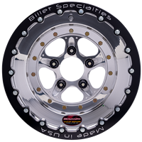 SY-320 Billet Specialties COMP 5 - SINGLE BEAD LOCK REAR Racing pour Mustang Dodge Challenger Hellcat Toyota Supra A90 Nissan