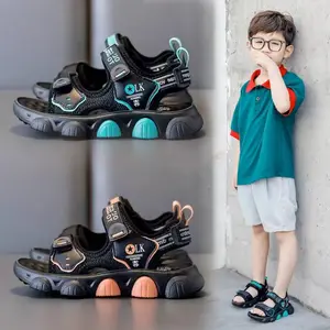 2023 été nouvelles chaussures de plage pour enfants petits garçons sandales de sport décontractées fond souple garçons sandales