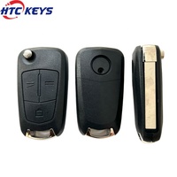 Coque de remplacement pour clé de voiture en gros, 2/3 boutons, pour boîtier de clé O-pel