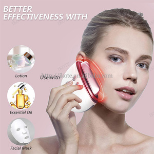Outil de massage électrique Bian Stone à micro-courant pour drainage lymphatique, massage des méridiens, raffermissement <span class=keywords><strong>du</strong></span> visage et anti-âge - Product Image 4