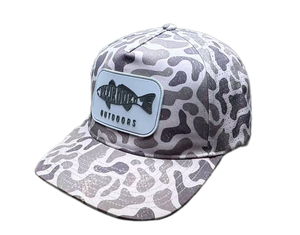 कस्टम 5-पैनल फुल मेष ट्रक कैप हिप हॉप कैटिमिक डक ब्राउन कैमियो स्नैपबैक - Product Image 6