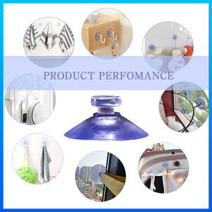 40 Mm M6 Pvc Zuignap Met Stud M6 Schroef Vacuüm Glazen Zuignap Met Snijverwerkingsservice - Product Image 4