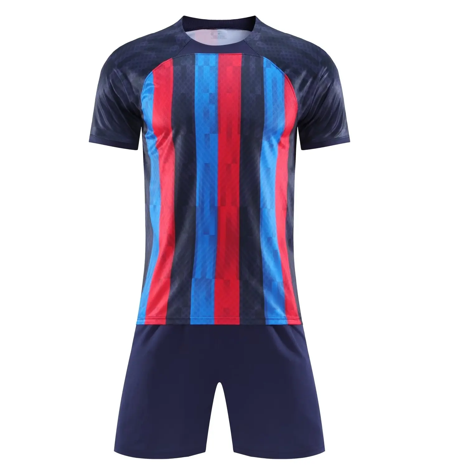 Maillot de football bleu 2022 2023 personnalisé de haute qualité, Camisa de futbol, maillot de football