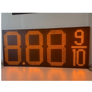 ป้ายแสดงราคาแก๊ส LED กลางแจ้ง ความสว่างสูง ขนาด 20 นิ้ว กันน้ำ ควบคุมด้วยรีโมท รับประกัน 2 ปี จากโรงงานโดยตรง - Product Image 6