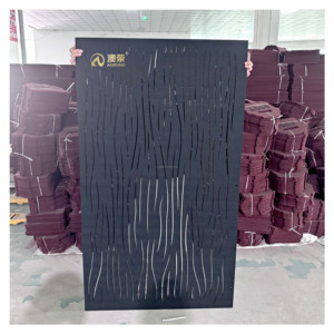 <span class=keywords><strong>Cloison</strong></span> mobile noire livraison d'usine 24Mm matériaux d'insonorisation décoration <span class=keywords><strong>intérieure</strong></span> écrans creux acoustiques flexibles - Product Image 3