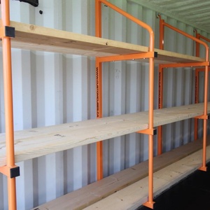 Supports d'étagère pliants en acier robuste de haute qualité, supports en L pour bricolage, charnières de table pliante pour établi, pliables pour un rangement facile - Product Image 5