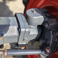 Tracteur agricole d'occasion Kubota 704 à cabine fermée, 4x4, 70 CV, état quasi neuf, mini-tracteur de jardin de qualité supérieure