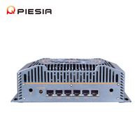 AIOT EDGE Computing AI IoT Gateway X86 Mini PC integrado Ultra 5 125U Ultra 7 155H DDR5 6 Lan 1 * Com Caja de PC industrial de aluminio
