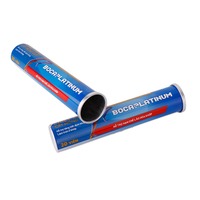 Tube effervescent en aluminium vide avec bouchon déshydratant pour comprimés de compléments alimentaires