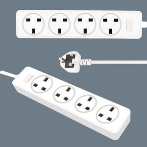 Regleta inteligente con <span class=keywords><strong>enchufe</strong></span> estándar inglés, <span class=keywords><strong>enchufe</strong></span> de pared con 4 enchufes de extensión de varias vías, salida de CA de gran distancia - Product Image 3