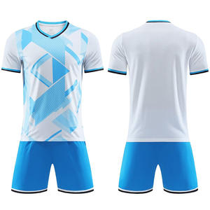 Maillot de football unisexe pour adultes - Séchage rapide, antibactérien, respirant, extensible, manches courtes, 100% polyester, service OEM pour l'hiver - Product Image 5