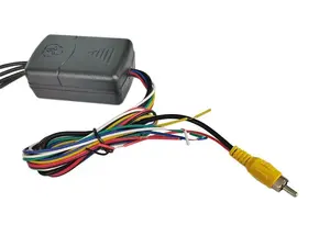KIT DIY 4 cámaras en 1, caja convertidora de canal combinador de imagen de Control de vídeo para sistema de conducción de coche, vista delantera trasera izquierda derecha - Product Image 2