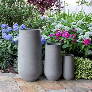 <span class=keywords><strong>Pot</strong></span> de fleurs en argile fibreuse cylindrique <span class=keywords><strong>haut</strong></span> et écologique <span class=keywords><strong>pour</strong></span> la plantation de bonsaï à la maison, <span class=keywords><strong>pour</strong></span> une utilisation en <span class=keywords><strong>intérieur</strong></span>/extérieur - Product Image 4