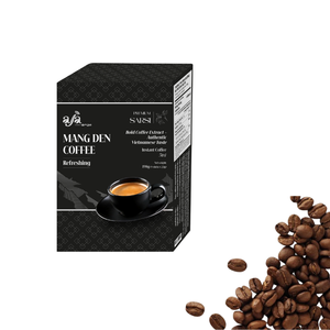 Venta caliente Mang Den Café instantáneo Refrescante Sabor suave Café instantáneo para bajar de peso Servicio OEM Café dorado vietnamita - Product Image 1