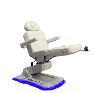 Table de massage électrique de luxe pour salon de beauté et spa, avec 2/4 moteurs, en cuir PU, pliable, design moderne, pour hôtel et salon. - Product Image 1